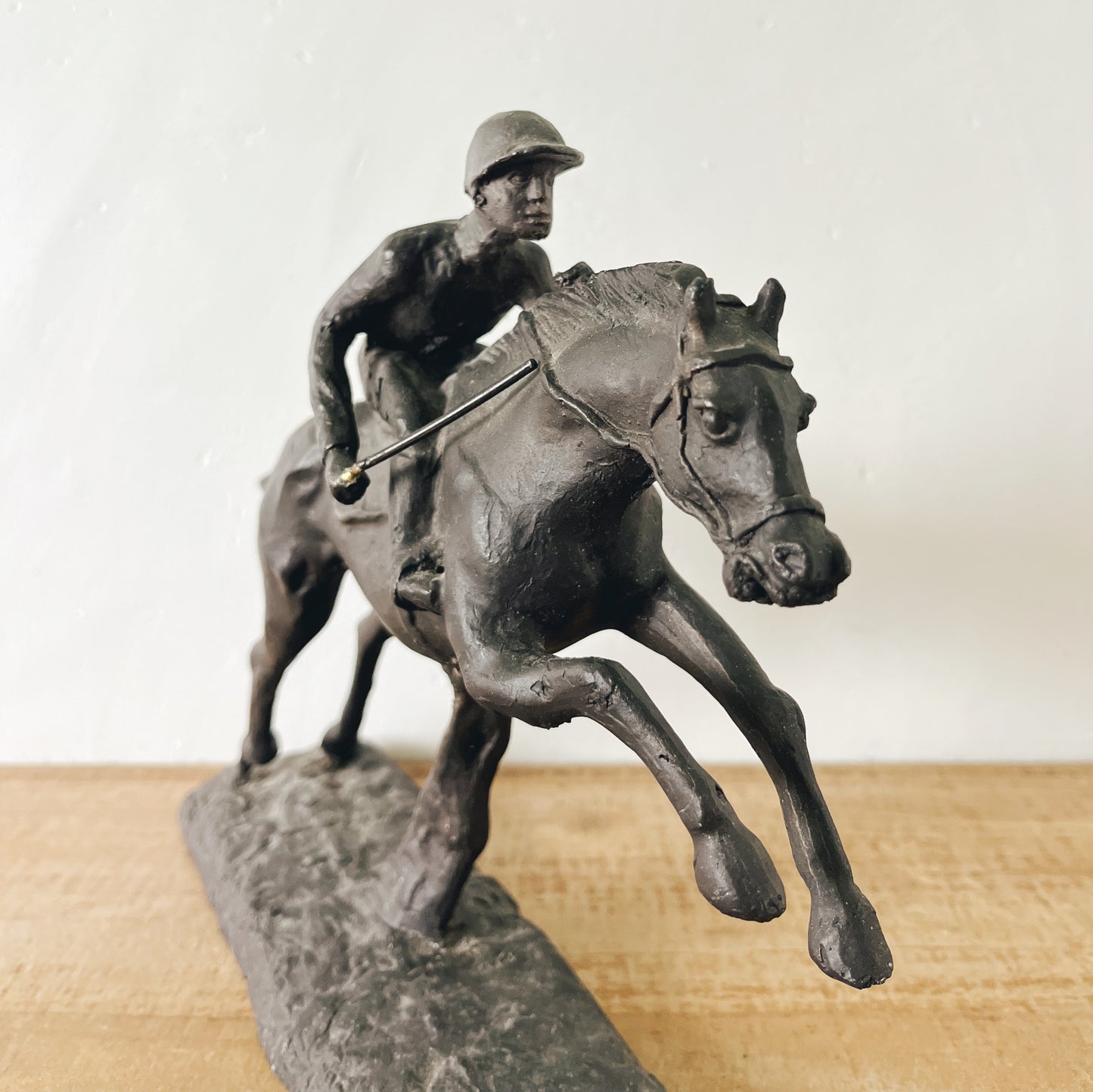 Horse Jockey Sculpture
