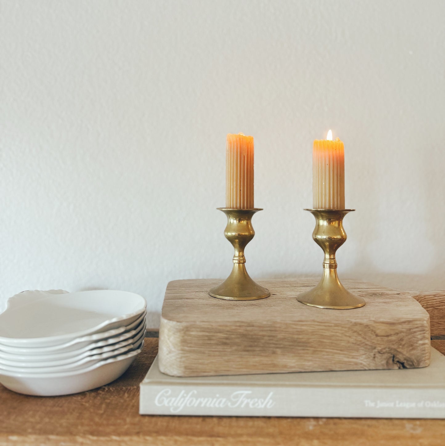 Pair of Brass Candlesticks