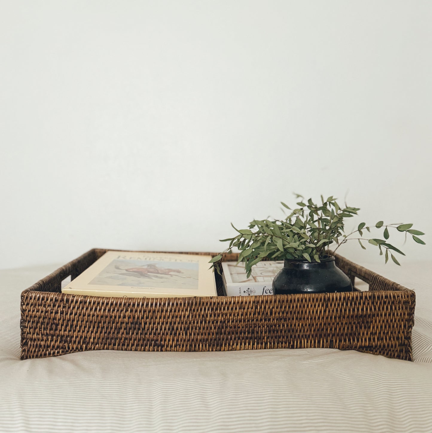 Large Rattan Tray (local purchase only)