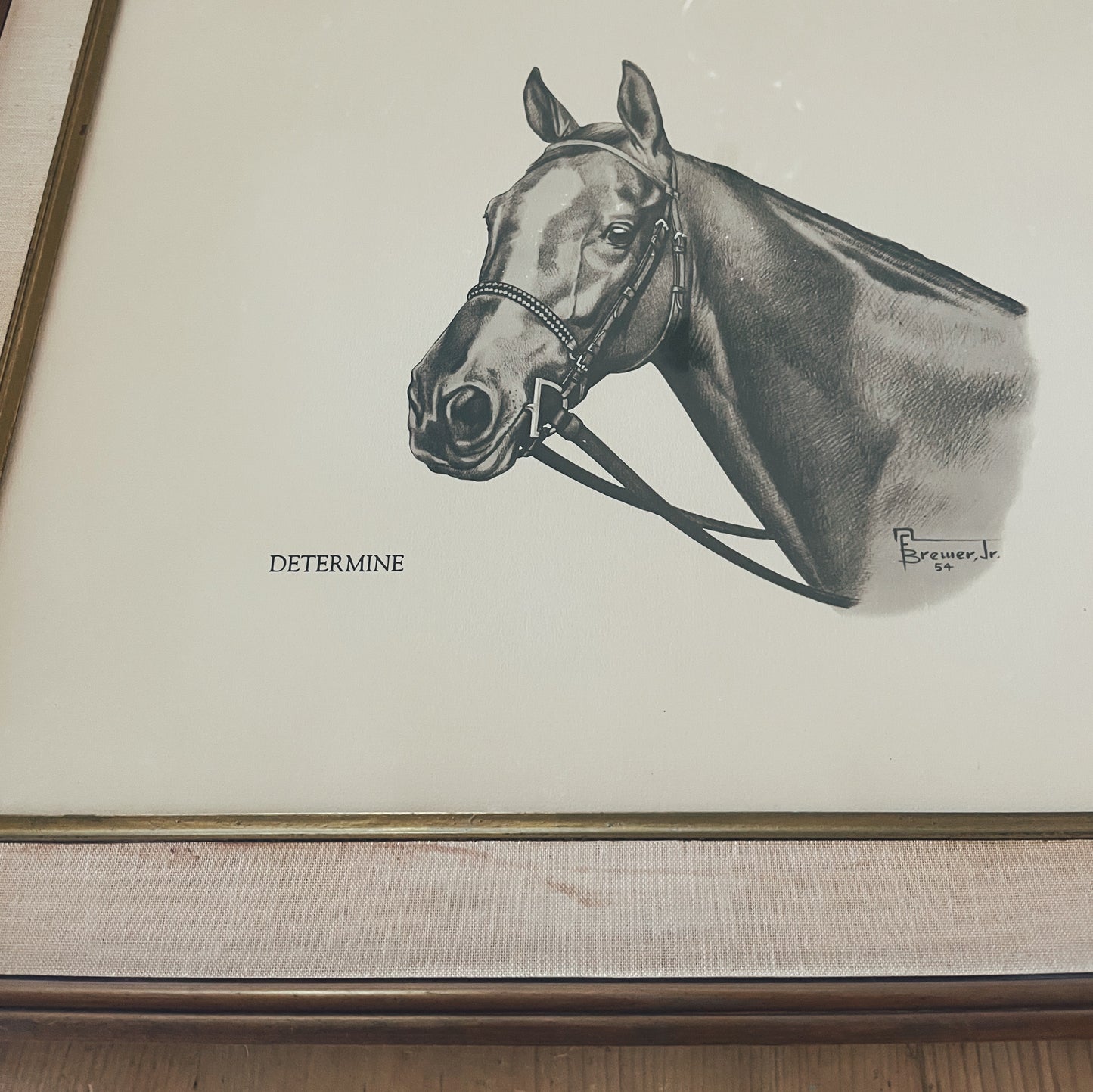 Determine Vintage Art by Allen Brewer Jr