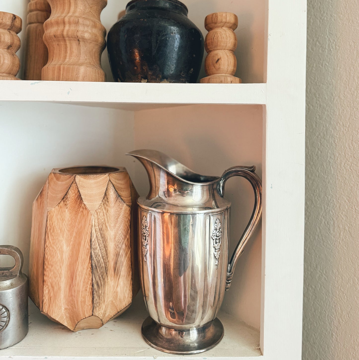 Ambassador Silver Plate Water Pitcher