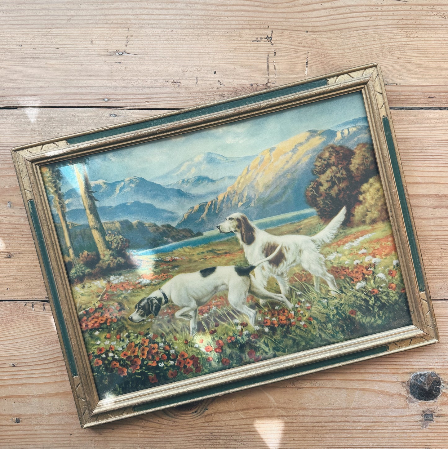 Vintage Hunting Dogs Art