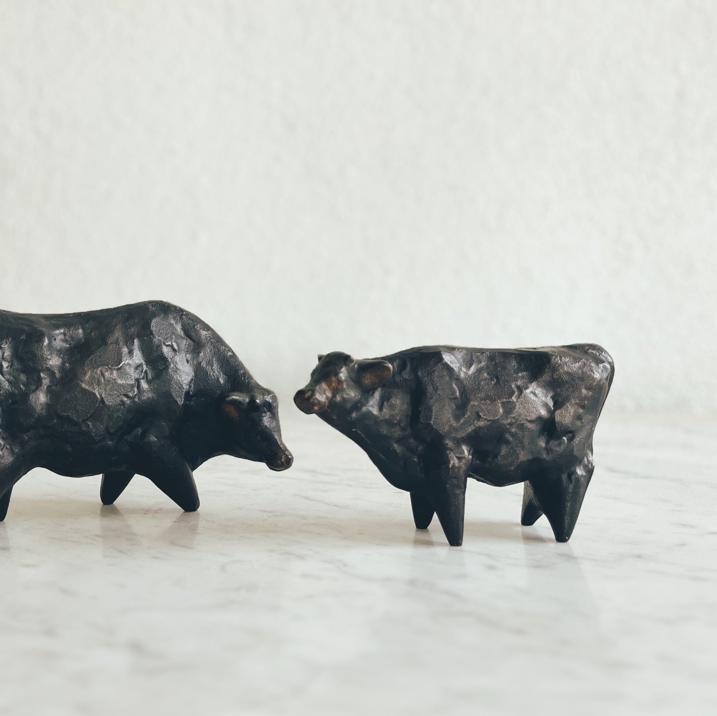Pair of Bronze Bulls, So Cool!!