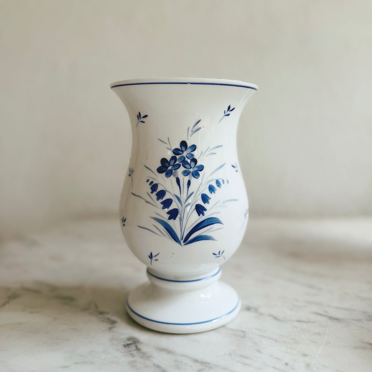 Precious Czech Slovakia Floral Vase