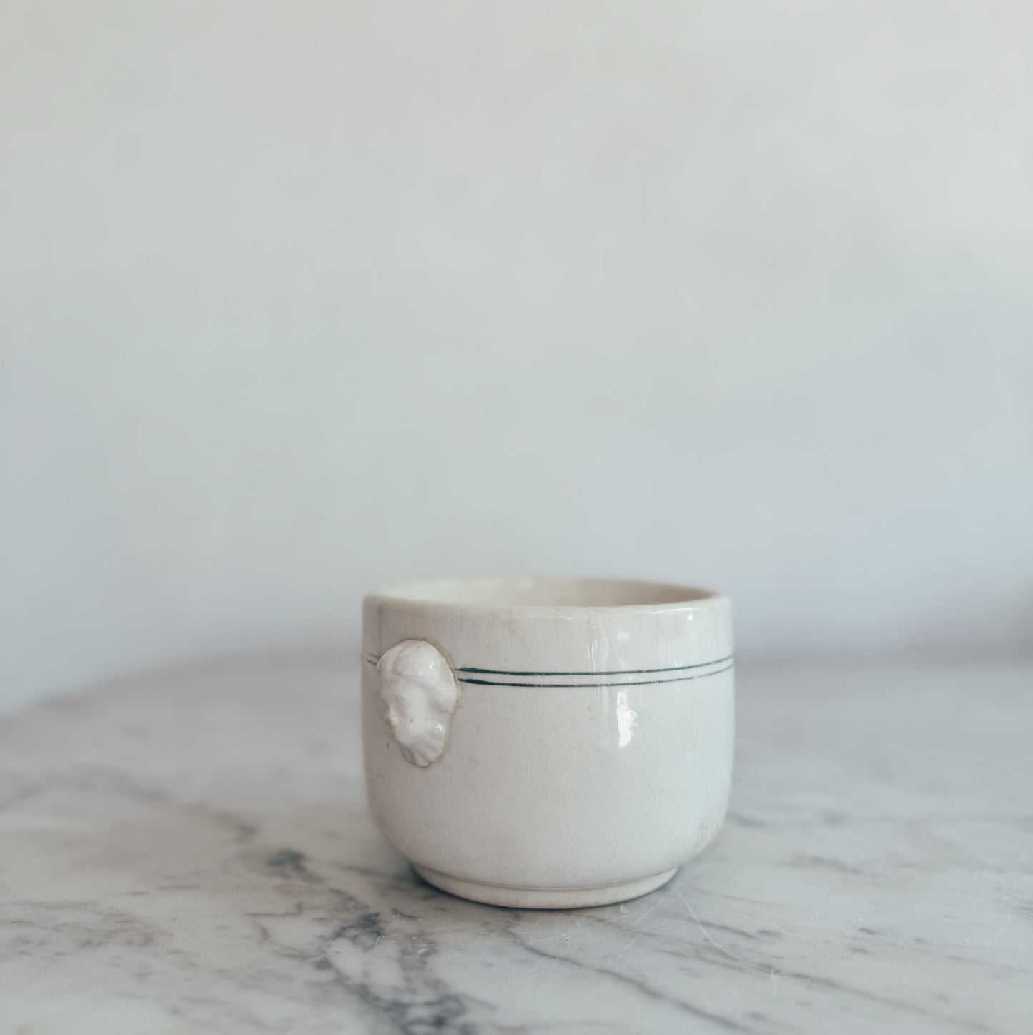 Small Antique Ironstone Bowl