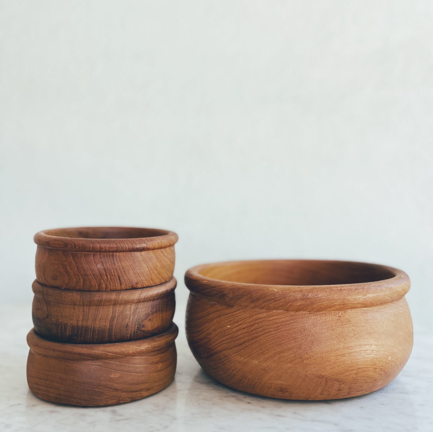 Set of Wooden Bowls