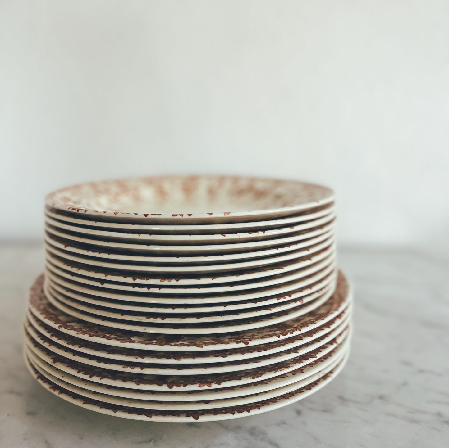 Set of Early English Dishes and Teacups LOCAL PURCHASE ONLY