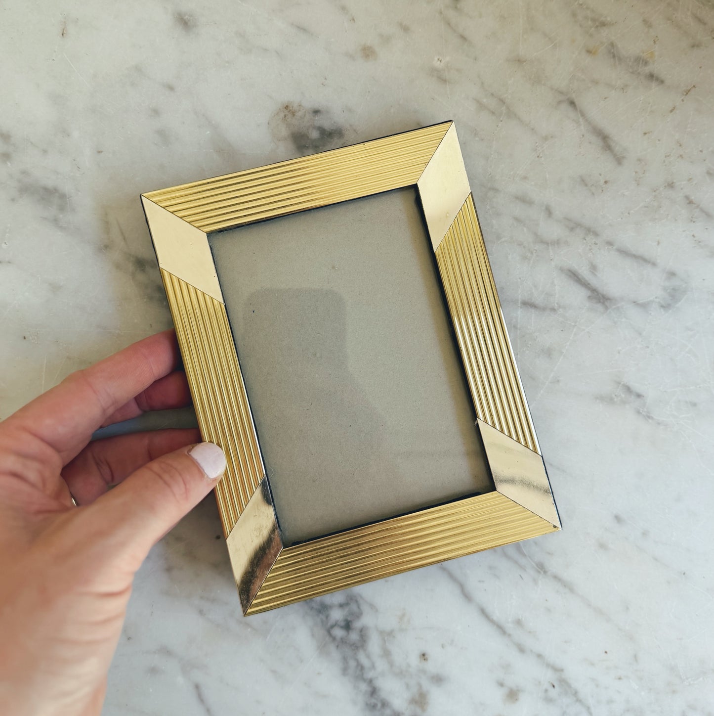 Vintage Brass Frame