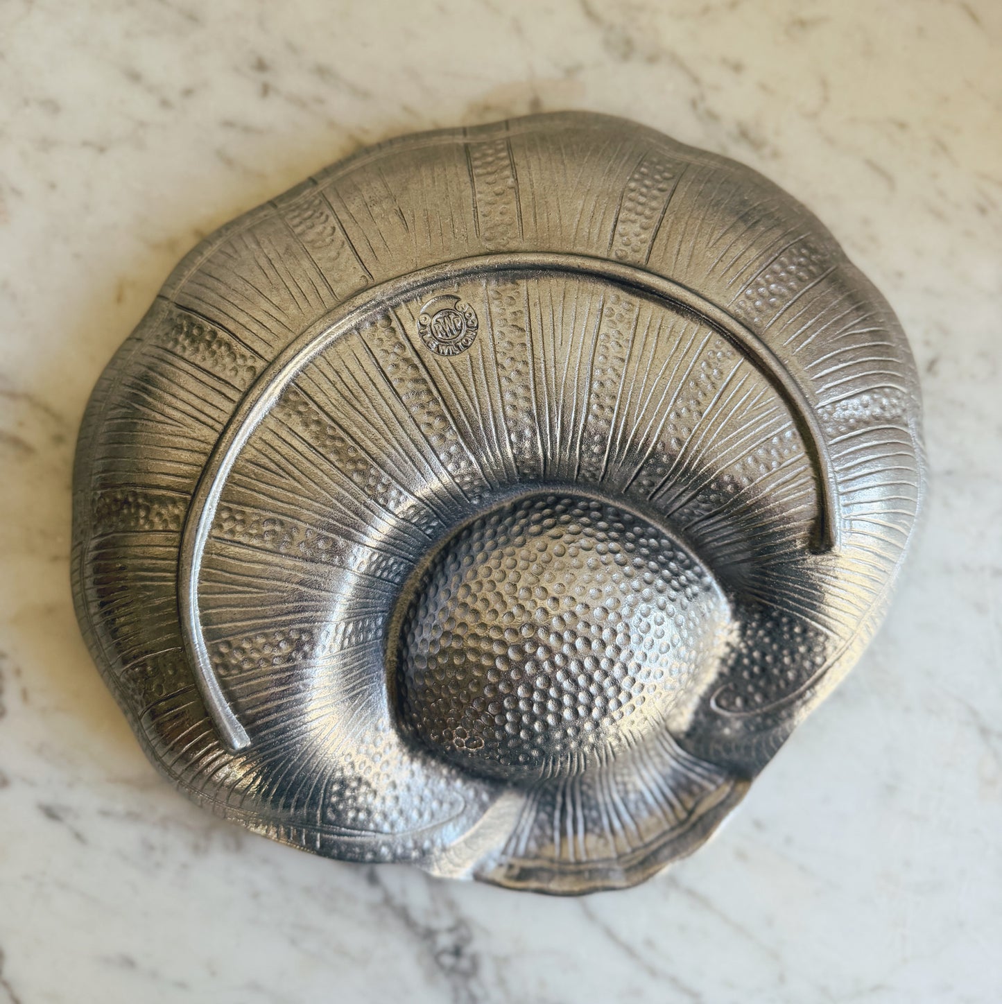 Pewter Shell Dish