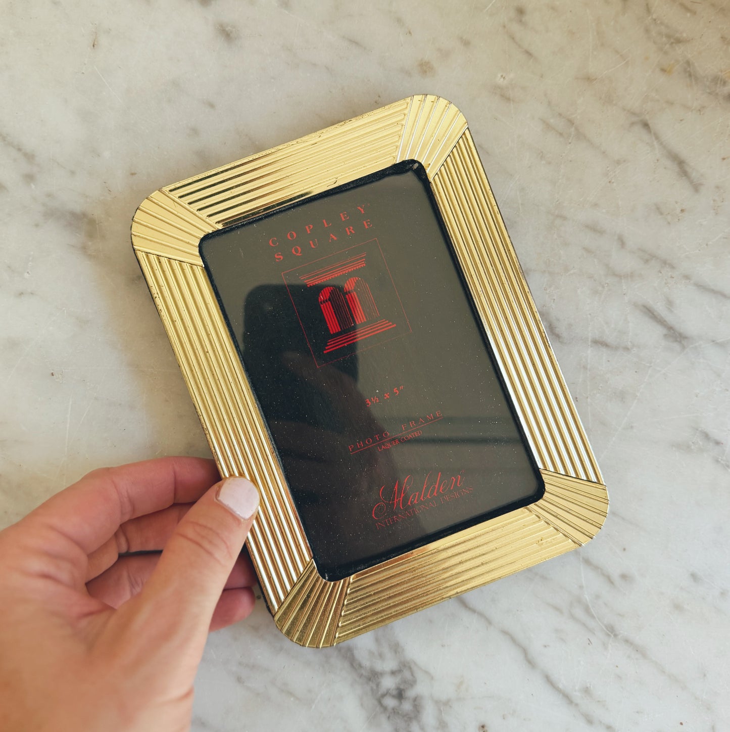 Vintage Brass Frame