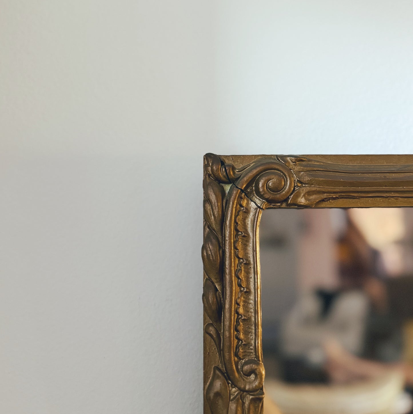 Antique Gold Mirror (Local Purchase Only)