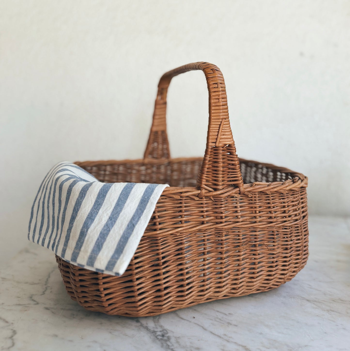 Handmade Medium Size Vintage Basket