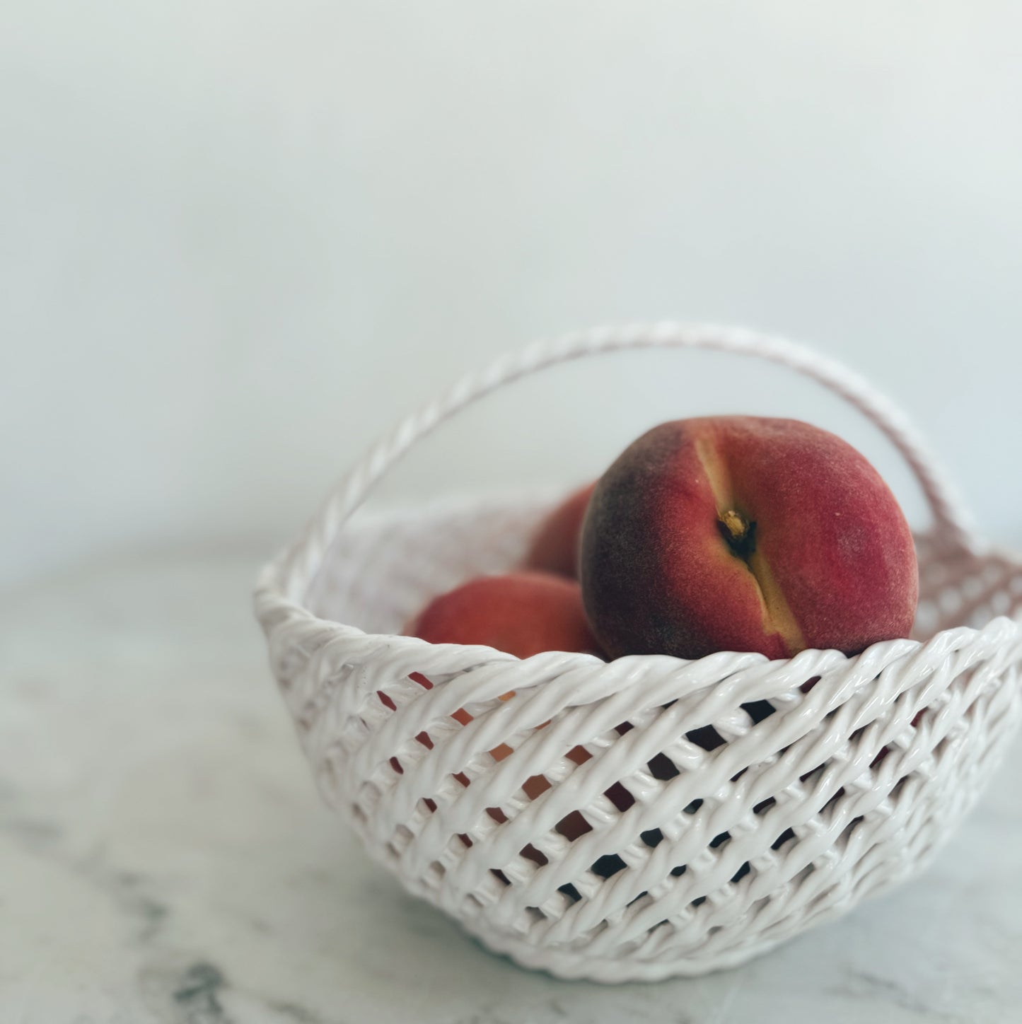 Vintage Ceramic Basket