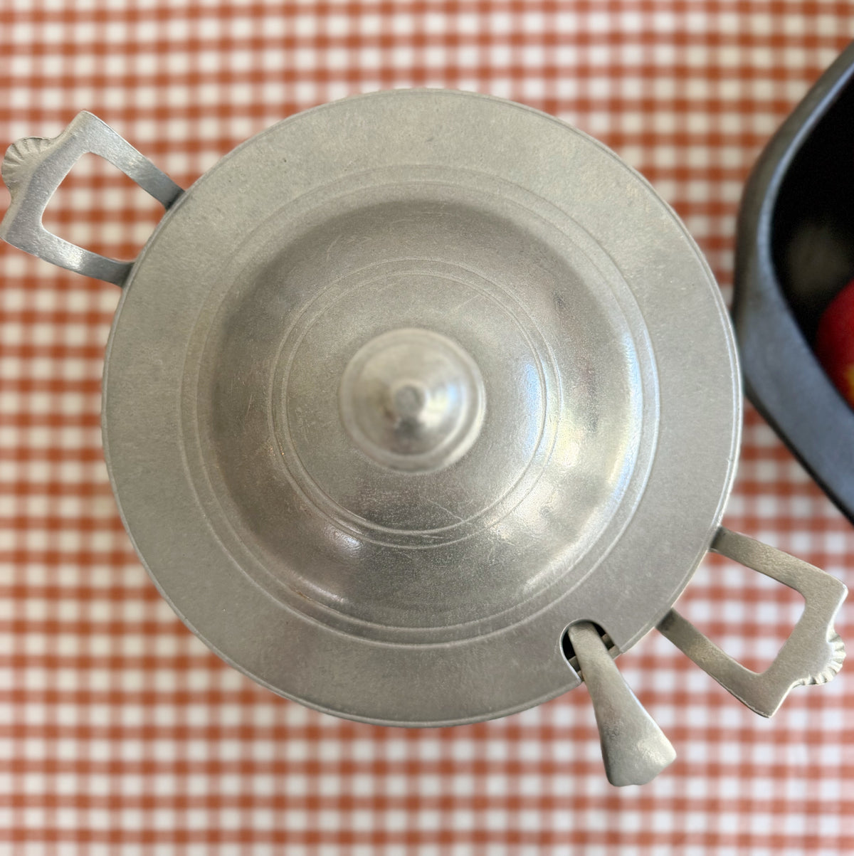 Vintage Wilton Pewter Soup Tureen