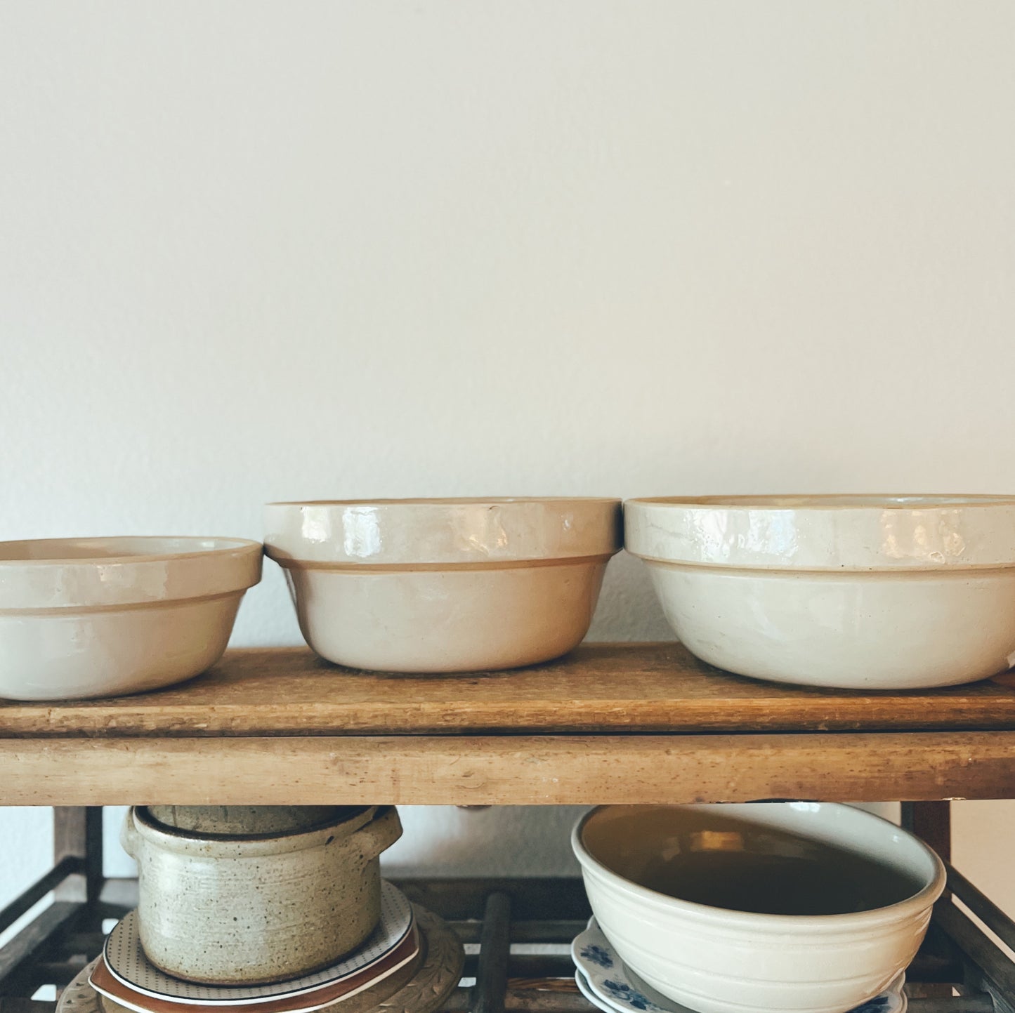 Individual Biggest Cream Stoneware