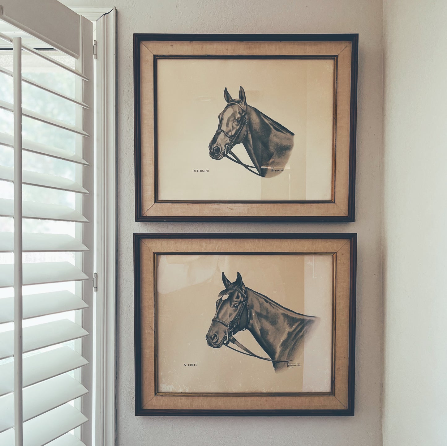 Needles Vintage Horse Art by Allen Brewer Jr