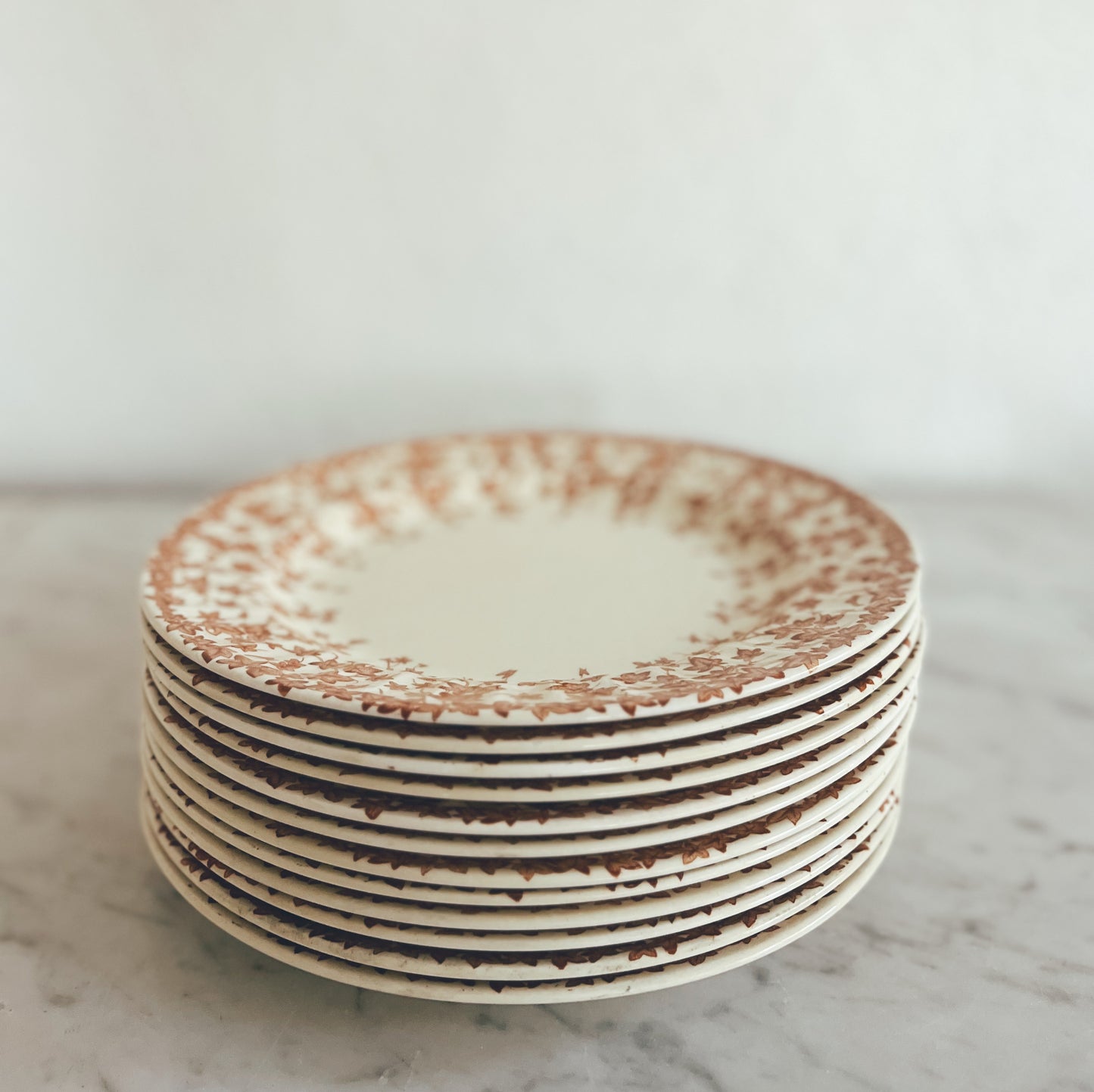 Set of Early English Dishes and Teacups LOCAL PURCHASE ONLY