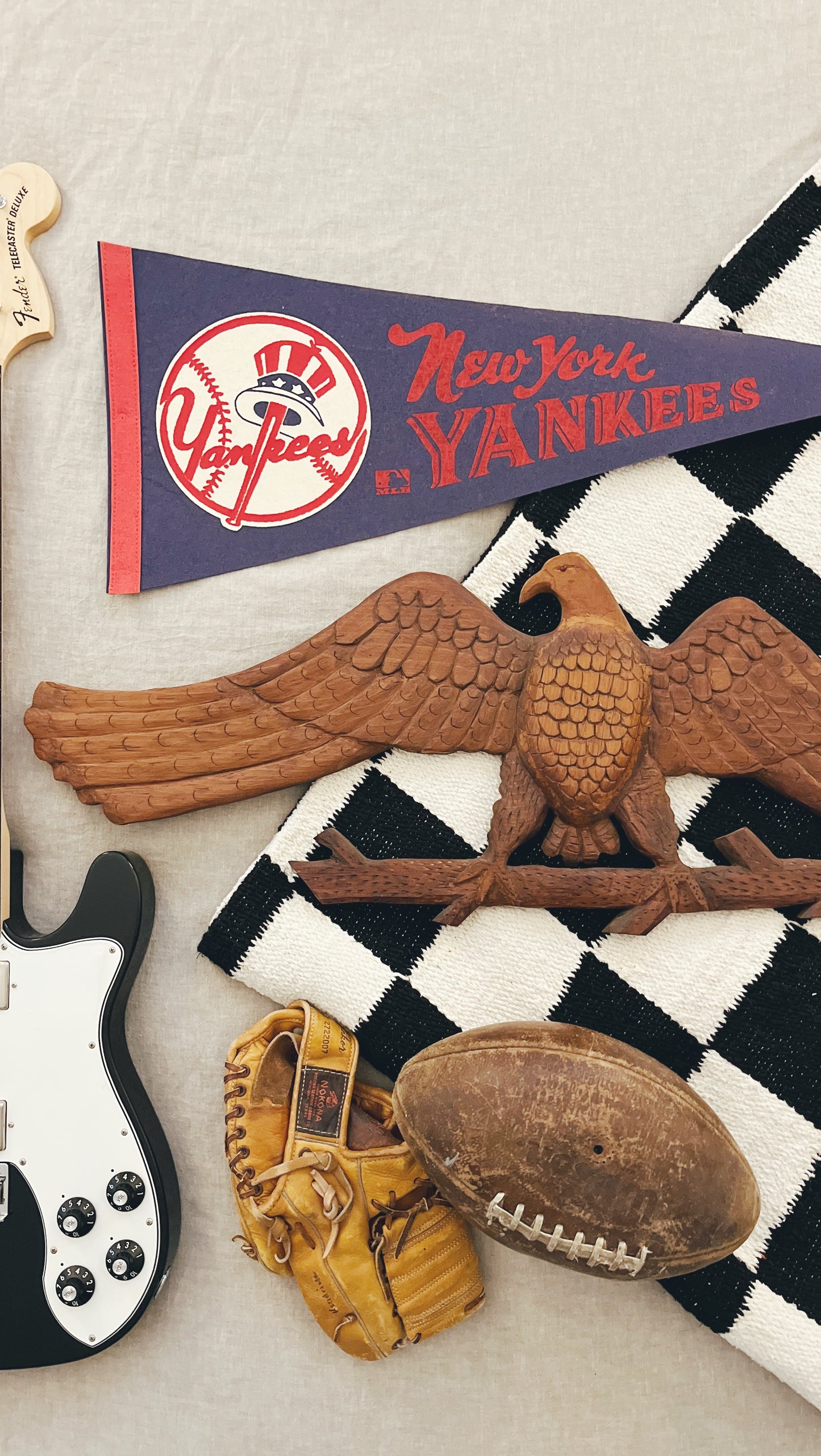 Handcarved Wooden Eagle