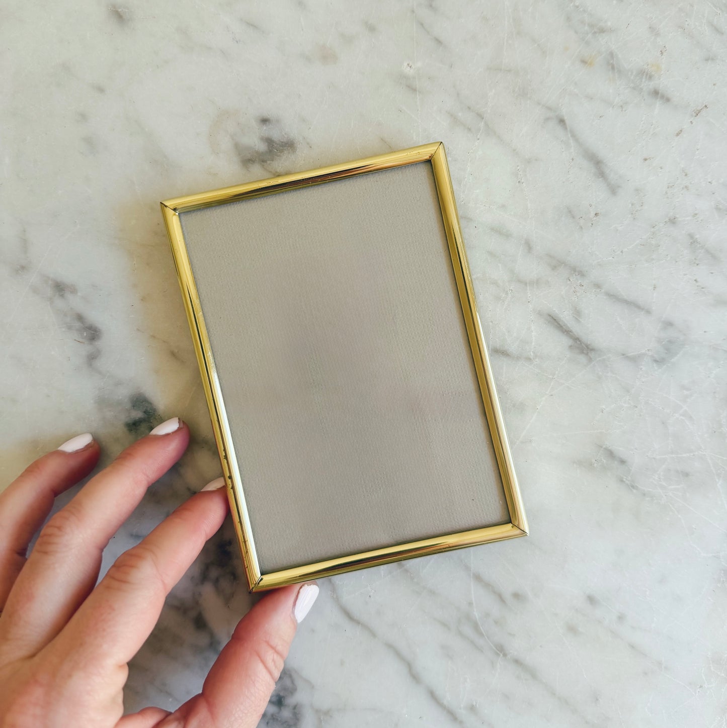 Vintage Brass Frame