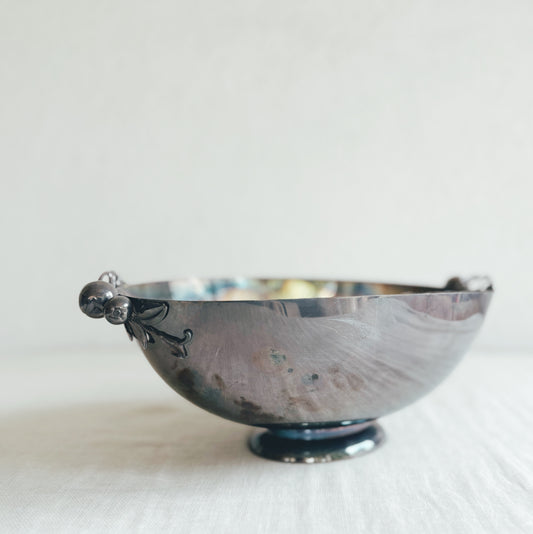 Oval Silver Plated Bowl