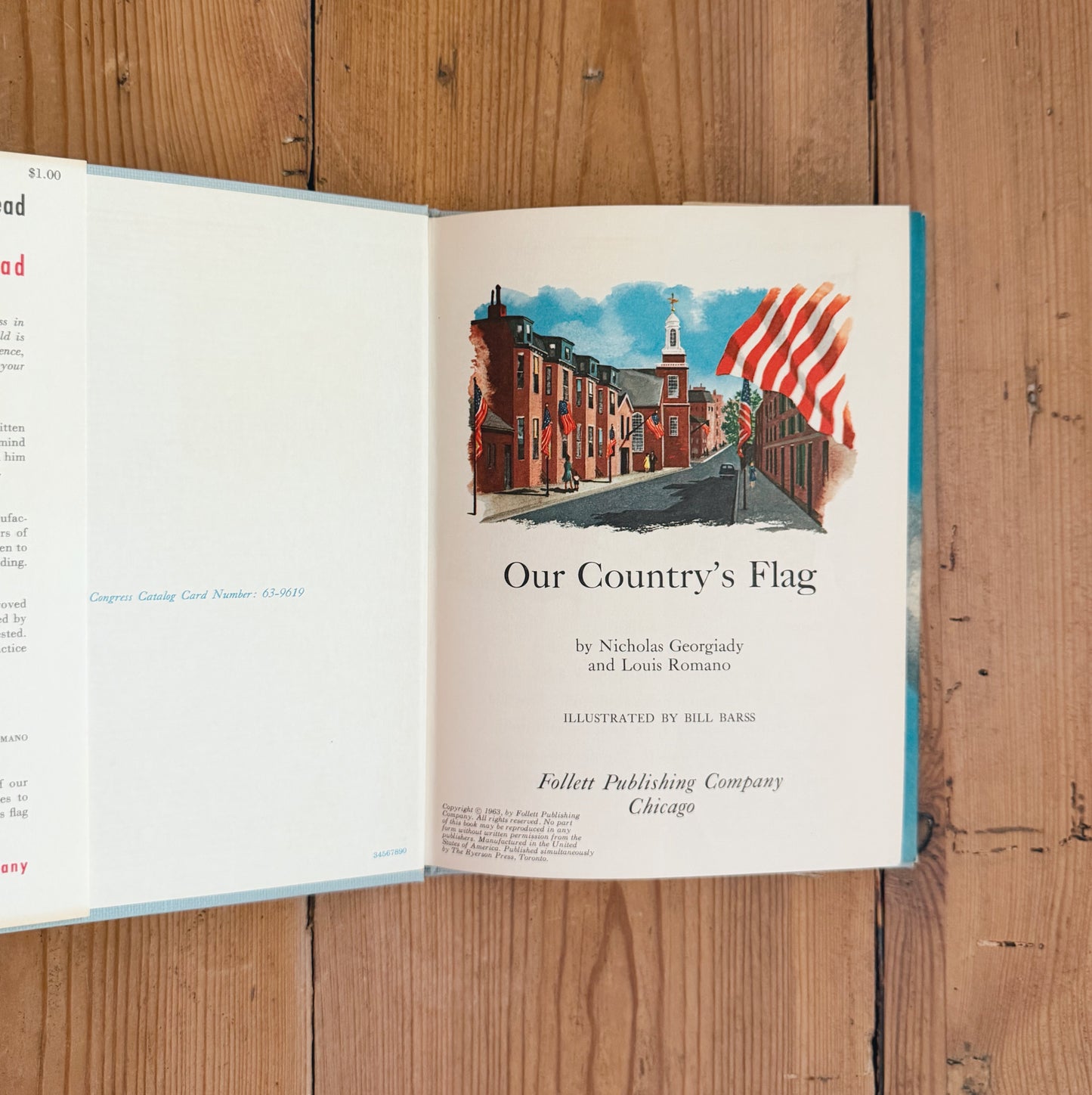 Kids Hardback Book of Our Country's Flag