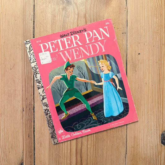 Peter Pan and Wendy, a little golden book