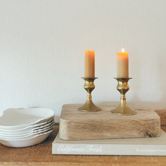 Pair of Brass Candlesticks