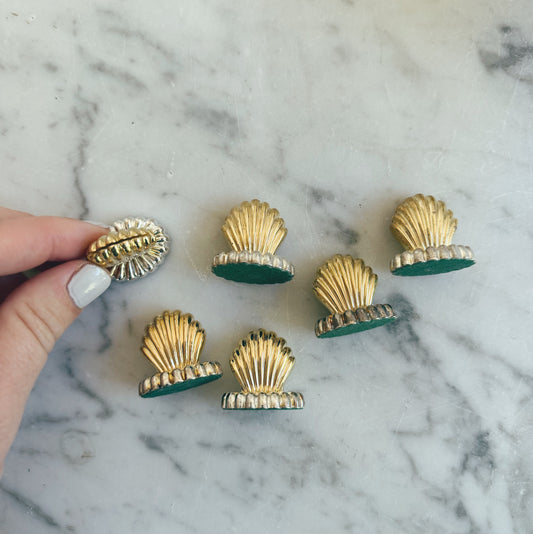 2 Sets of 6 Clamshell Name Card Holders (sets sold separately)