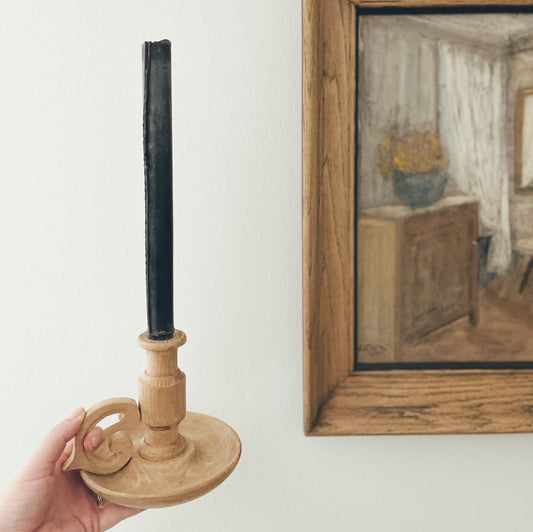 Wooden Candle Holder