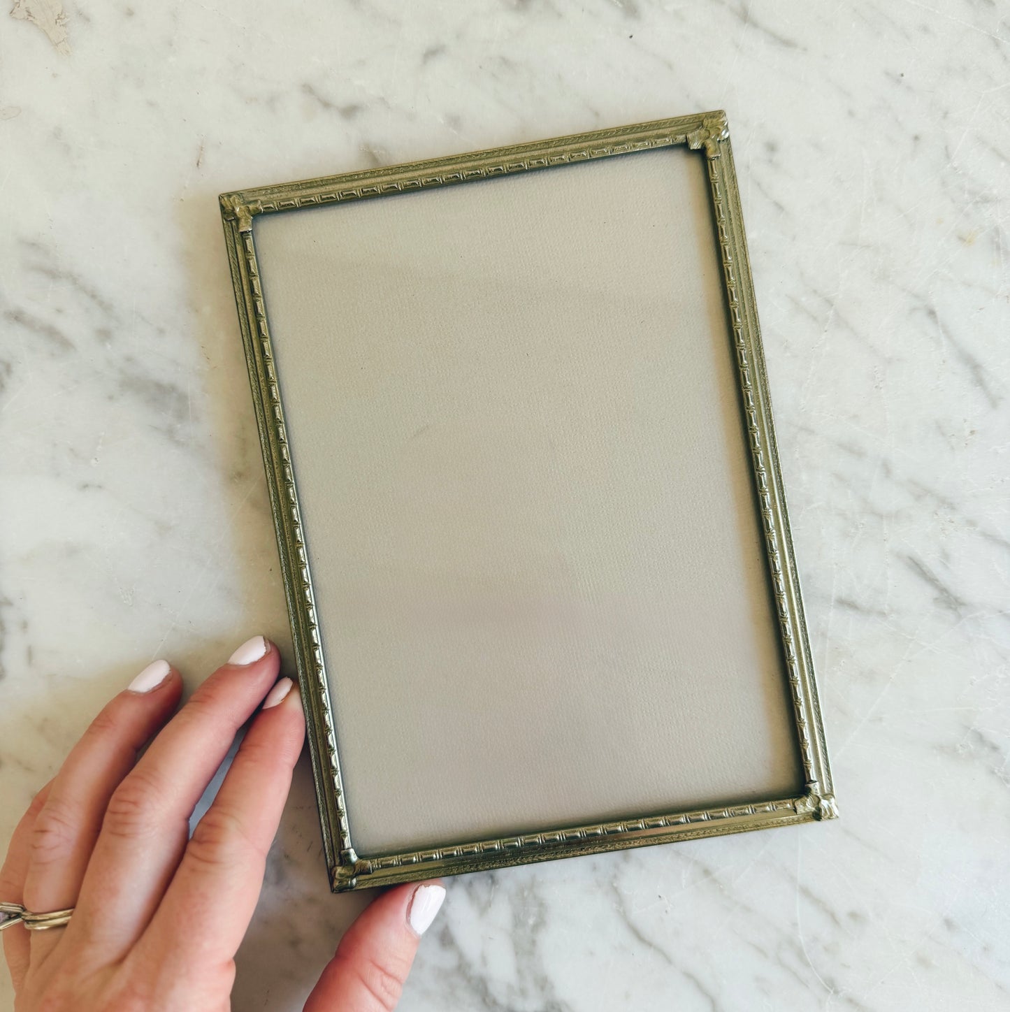 Vintage Brass Frame