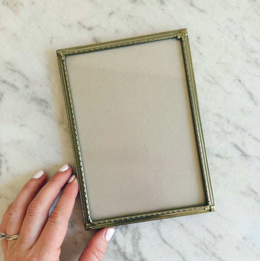 Vintage Brass Frame
