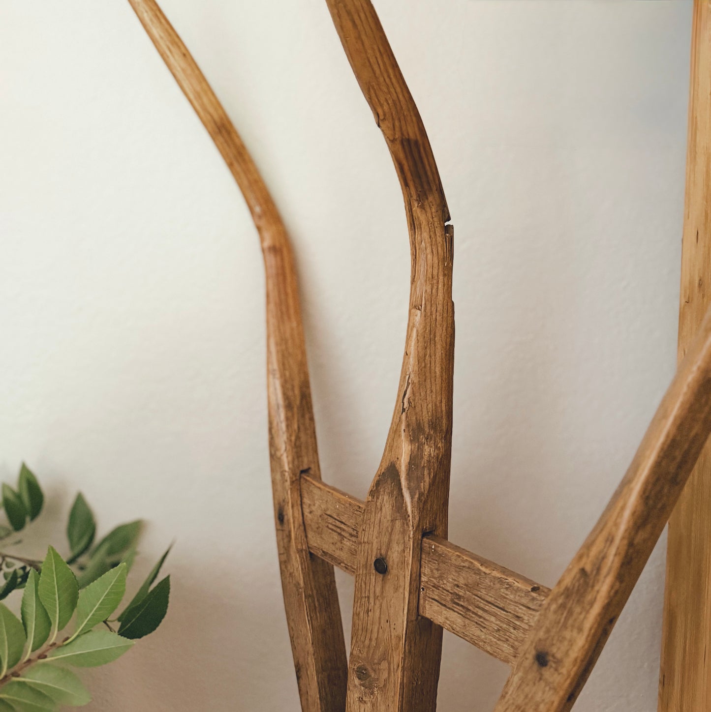 Primitive Wooden Hay Fork (Local Purchase Only)