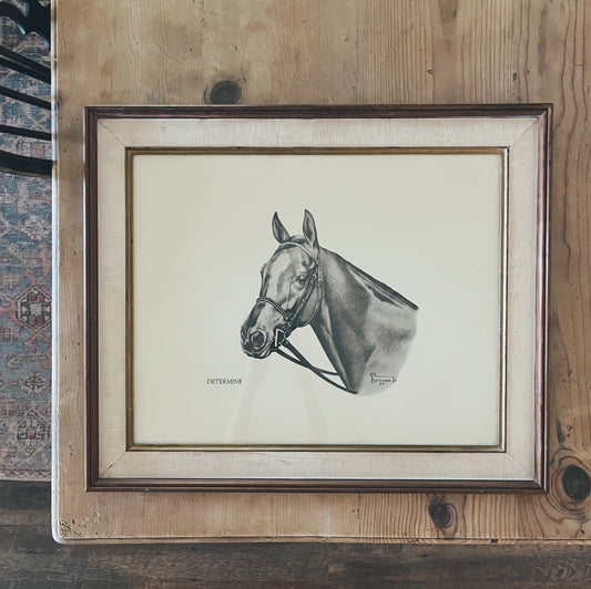 Determine Vintage Art by Allen Brewer Jr