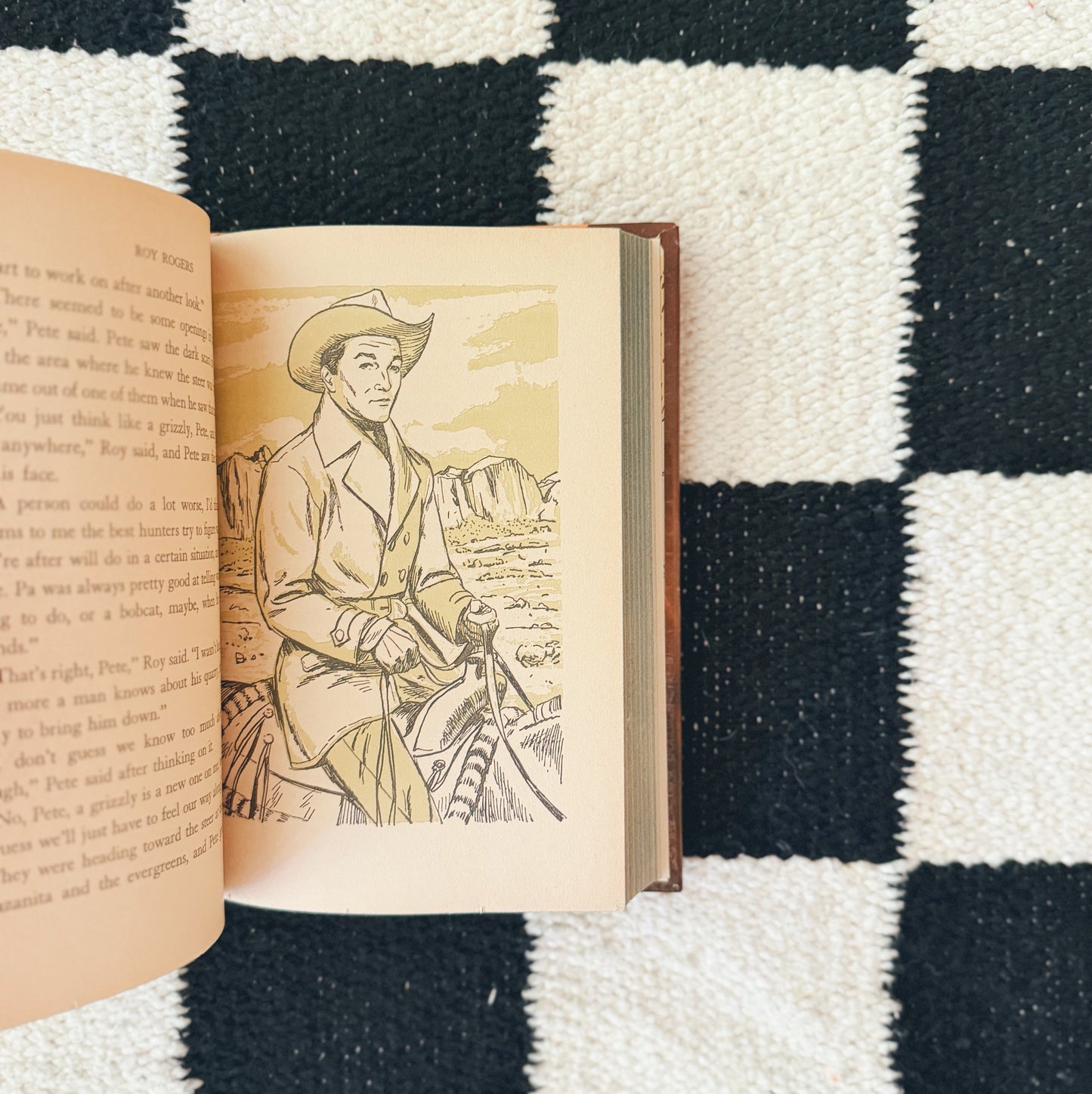 Hardback Book of Roy Rogers and the Enchanted Canyon