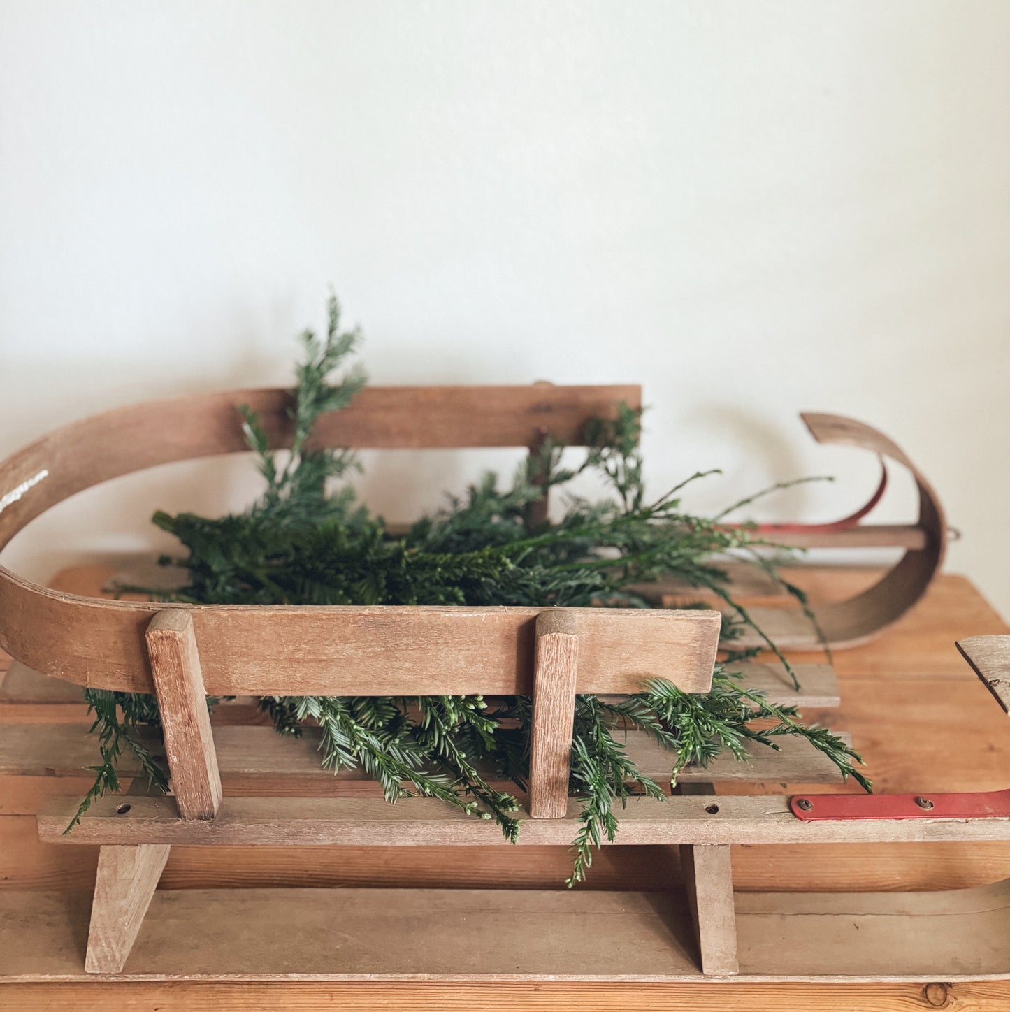 Vintage Wooden Sled (Local Purchase Only)