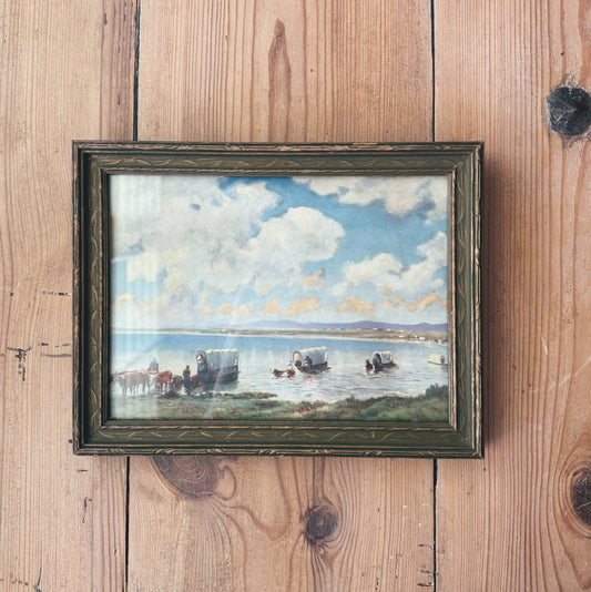 Small Covered Wagons Art