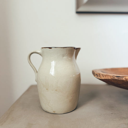 Old Stoneware Pitcher