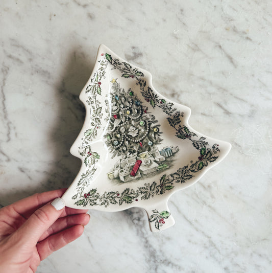 Vintage Tree Plate