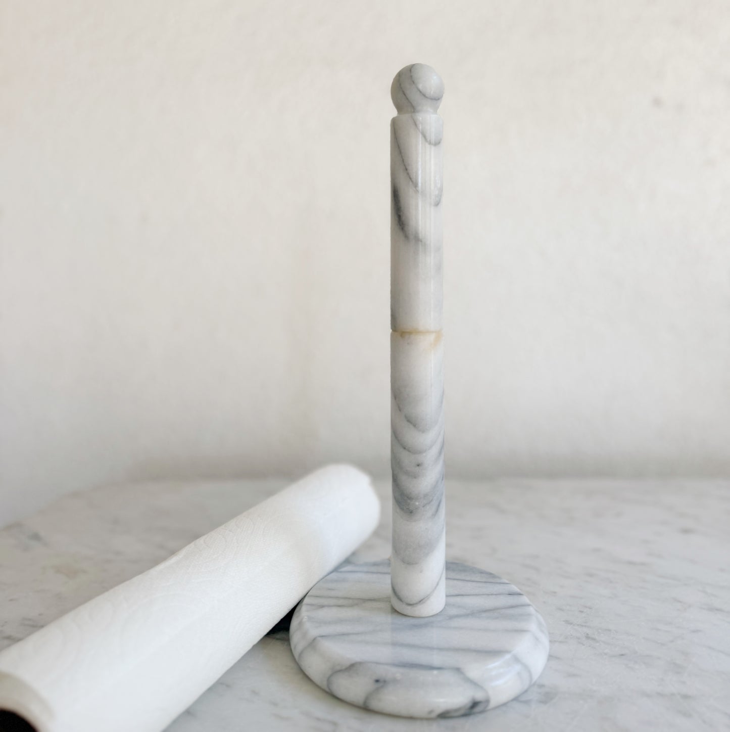 Marble Paper Towel Holder