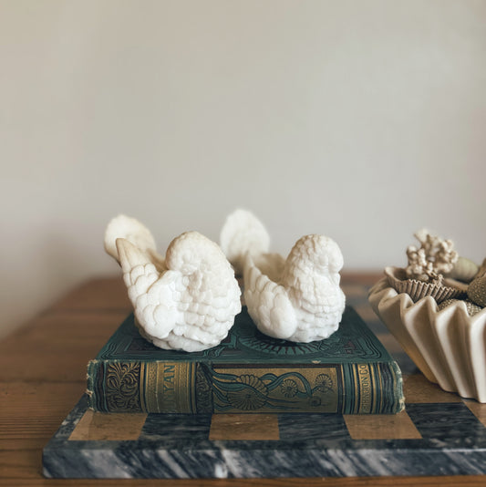 A. Santino Alabaster Doves (Italian)