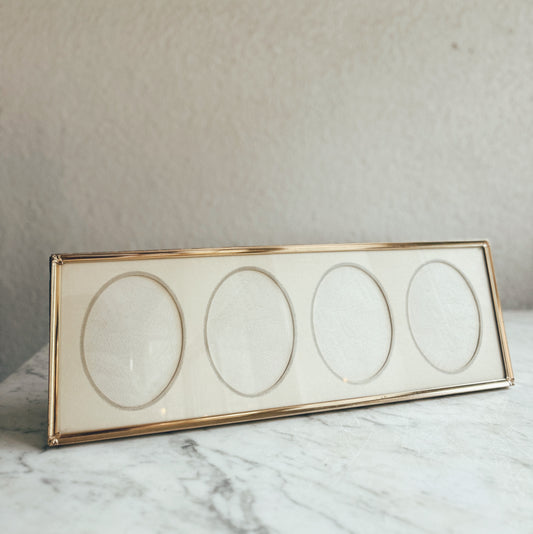 Long Vintage Brass Frame