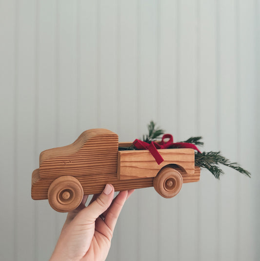 Wooden Toy Truck