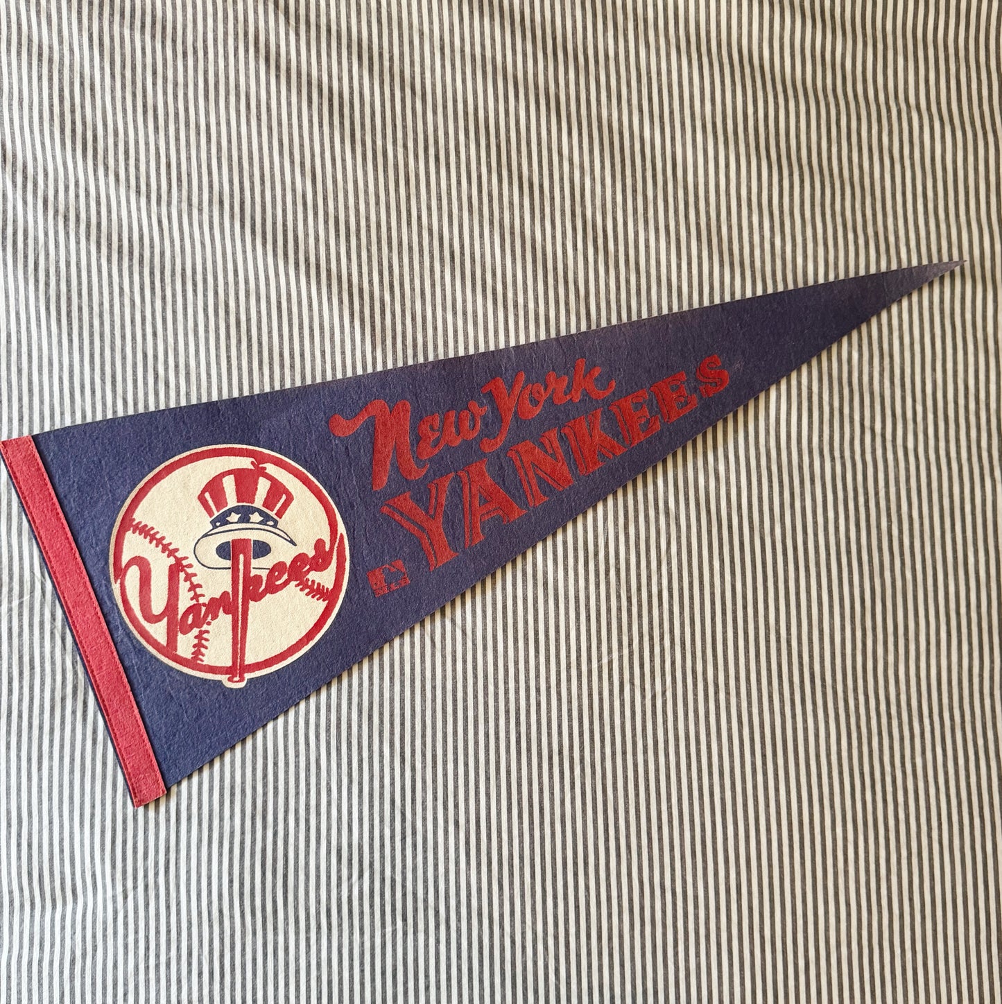 Vintage MLB Yankees Felt Pennant