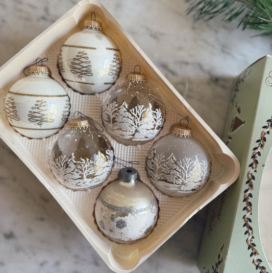 Vintage Ornaments (set of 6)