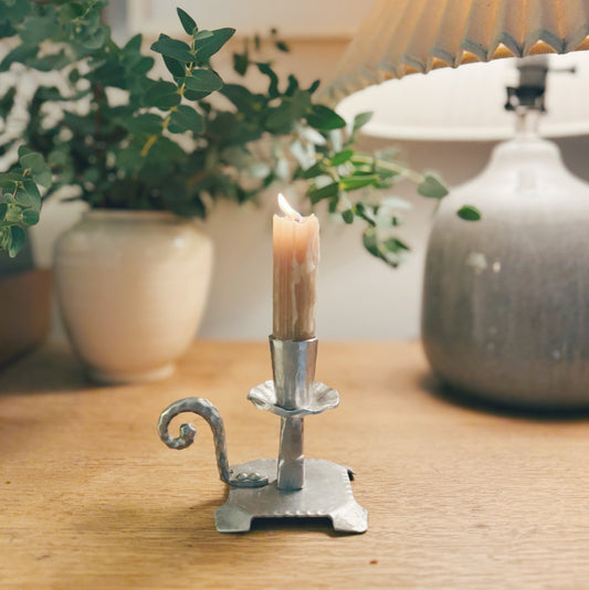 Vintage Aluminum Candle Holder