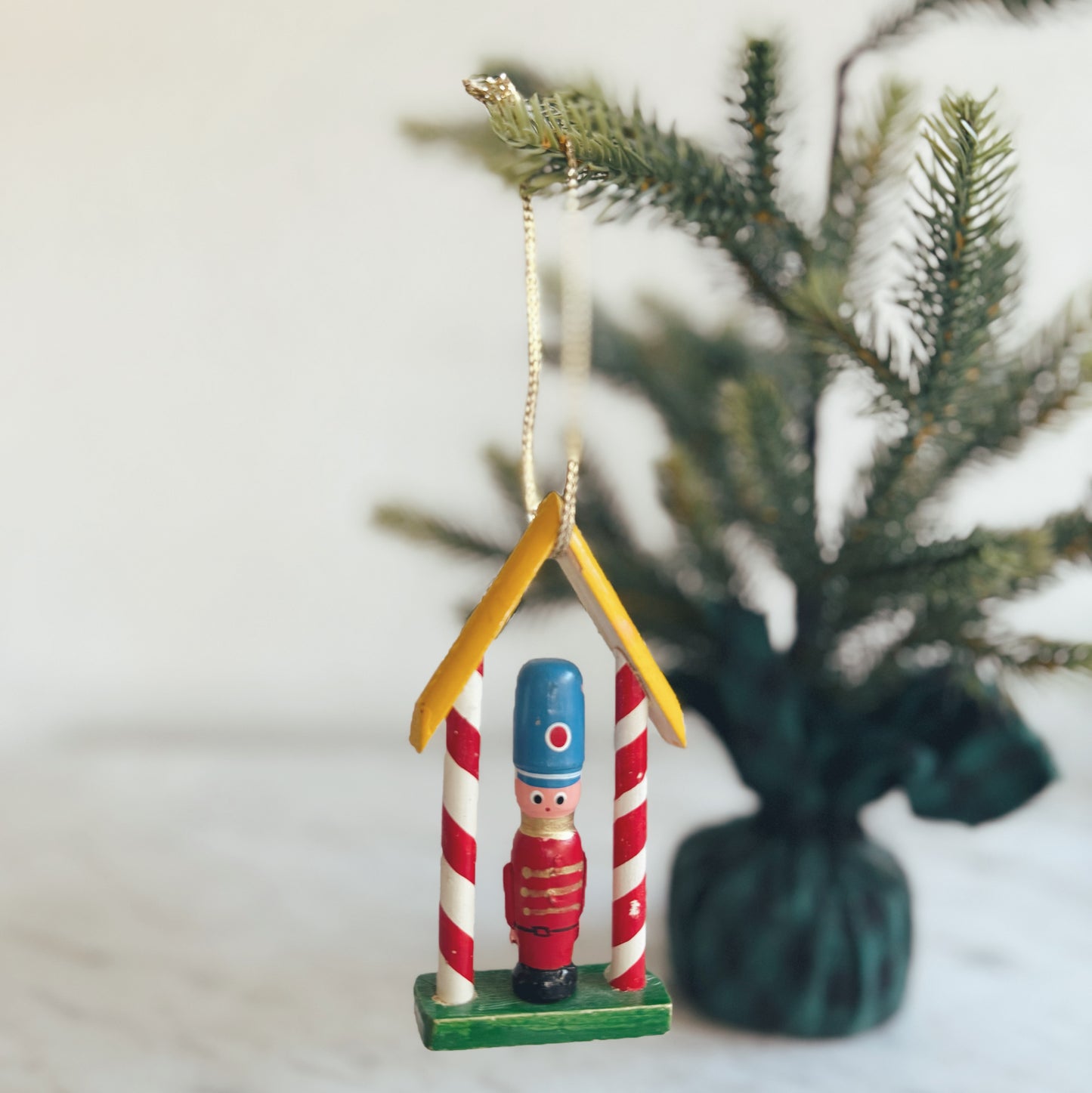 Vintage Wooden Ornament