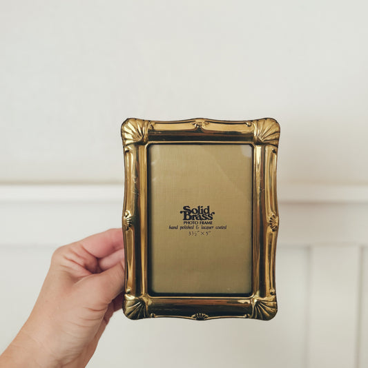 Small Brass Frame