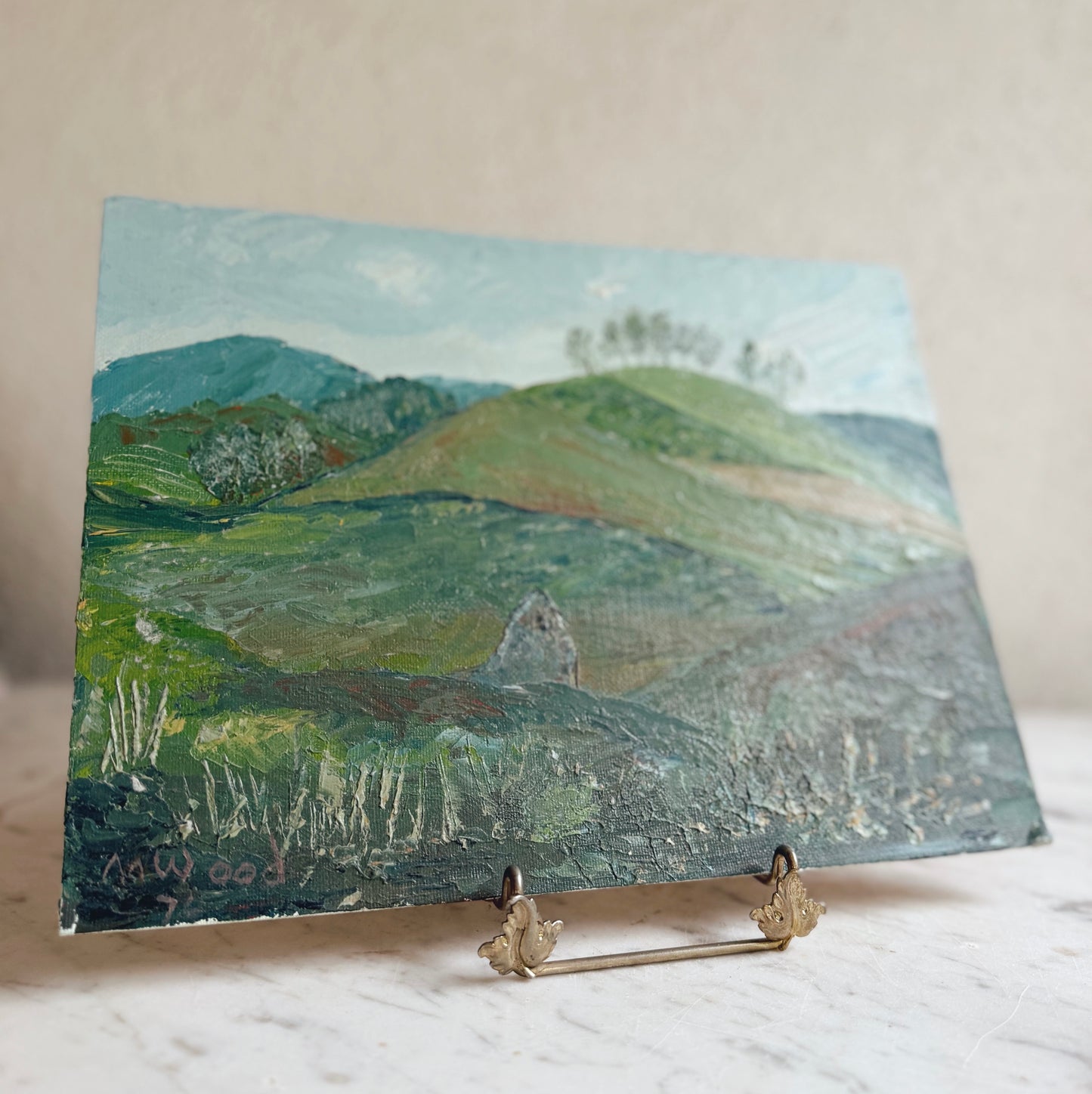 Small Vintage Easel