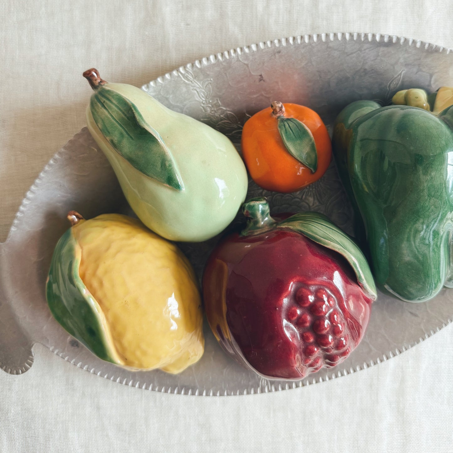Set of 5 Beautifully Glazed Fruit