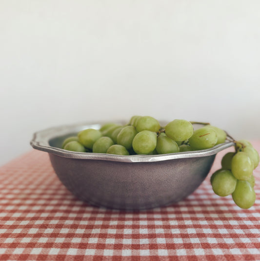 Vintage Wilton Pewter Serving Bowl